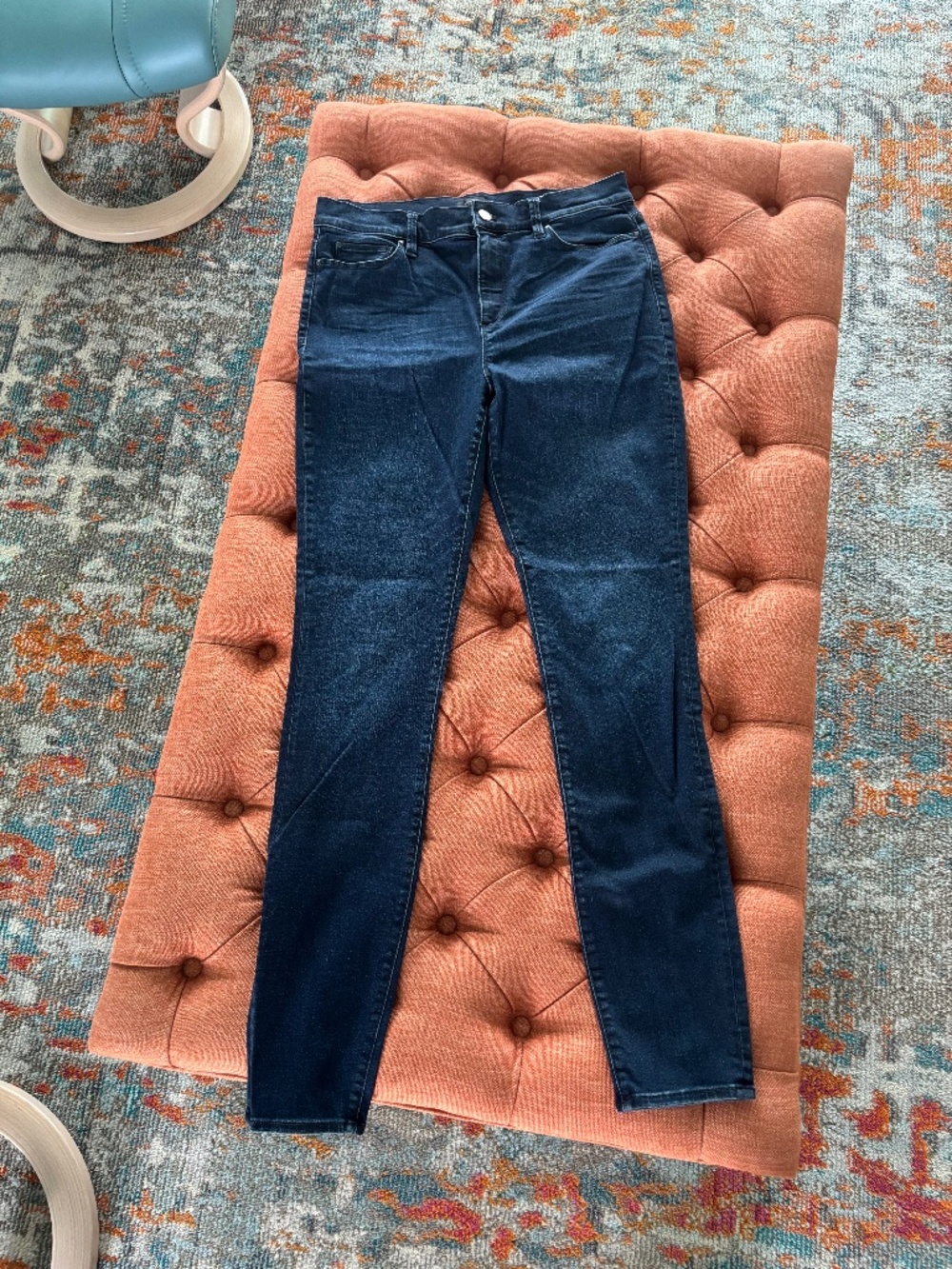 Ann Taylor High Rise Skinny Jeans Sz 8